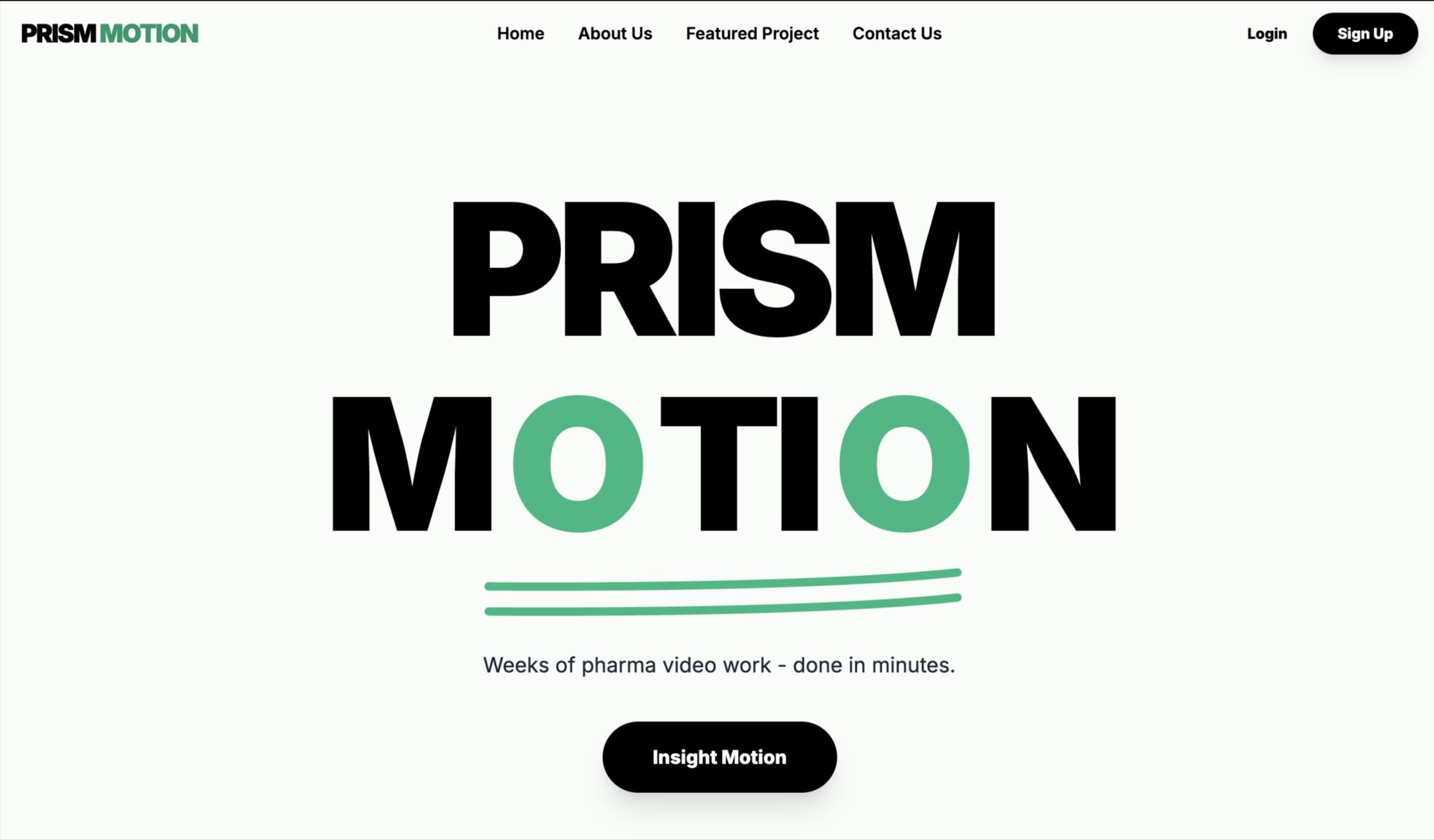 Prism Motion logo